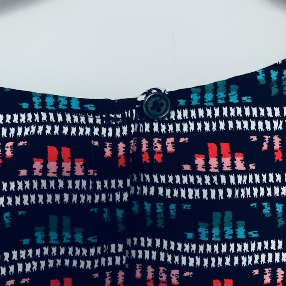 NWT Old Navy Sleeveless Black Pink Green Romper Jumpsuit Size L - Picture 6 of 7